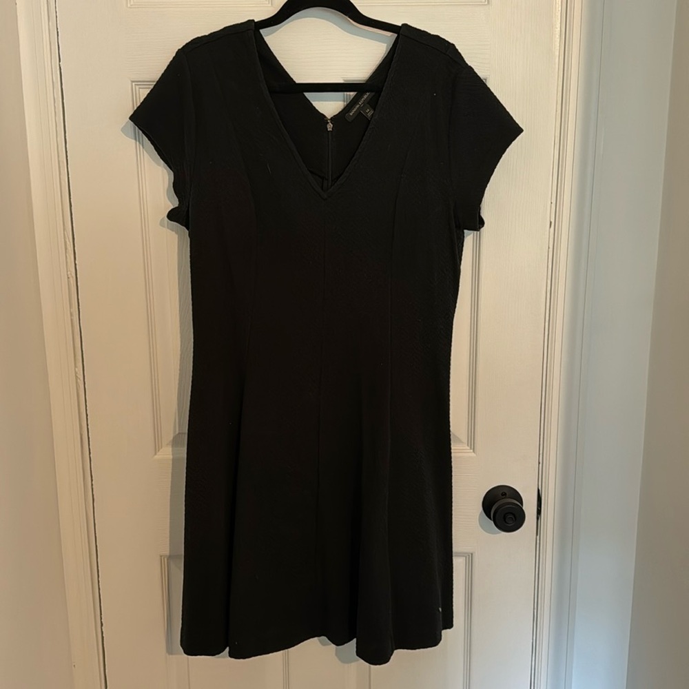 Banana Republic Black Flare Dress - Size 14